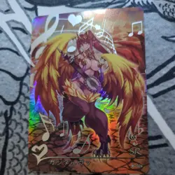 Monster Girl Encyclopedia Gandharva Harpy Anime Waifu ACG Card Doujin - Image 1