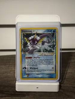 Pokemon Vaporeon Gold Star EX Power Keepers Card 102/108 Ungraded - Image 3