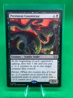 MTG Persistent Constrictor, Near Mint DSC #022 - Image 1