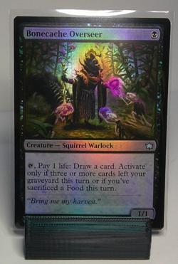 Bonecache Overseer Bloomburrow Foil MTG - Image 1