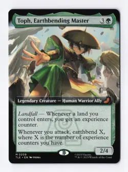 Toph (Extended Art) 0209 (M) MTG Avatar: The Last Airbender: Eternal-Legal (TLE) - Image 1