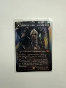 Sephiroth, Fabled SOLDIER NM (0317) (Borderless) Final Fantasy Foil Near Mint - Image 1