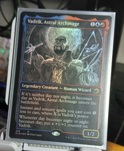 Vadrik, Astral Archmage - Showcase - Innistrad: Midnight Hunt - Foil - NM - Image 1