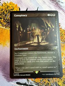 Conspiracy - Foil Etched Assassin's Creed MTG - Image 2