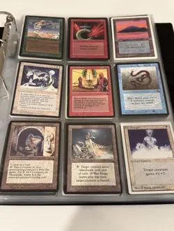 MTG Vintage Binder Lot - Collection Beta Unlimited Dark Revised Ice Age - Image 1