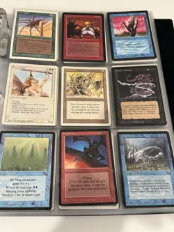 MTG Vintage Binder Lot - Collection Beta Unlimited Dark Revised Ice Age - Image 2