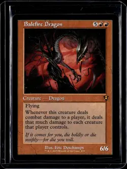 Balefire Dragon (Retro Frame) - 479 - INR - NM - MTG Magic the Gathering - Image 1