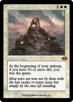 Mint/Near-Mint, English - 1 x MTG Test of Endurance - Retro Frame Dominaria Rema - Image 1