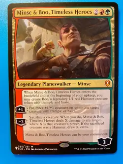 MTG 1x Minsc & Boo Timeless Heroes # 285 The List Baldur's Gate Magic x1 NM - Image 1