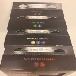 lot 4 MTG Duskmourn Commander Deck Endless Punishment Jump Scare Death Toll + - Image 3