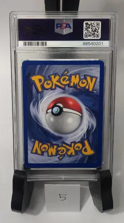 1999 Machamp 1st Edition Shadowless Holo Base Set Pokemon #8 PSA 4 - Image 2