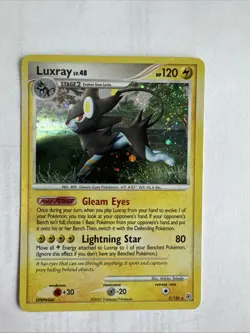 Luxray LV.48 Diamond &Pearl 7/130 Reverse Holo Rare Pokemon - Image 1