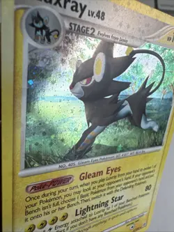 Luxray LV.48 Diamond &Pearl 7/130 Reverse Holo Rare Pokemon - Image 5