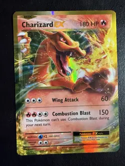 Pokemon TCG Charizard EX XY Evolutions Ultra Rare Holo Card 12/108 NM Condition - Image 3