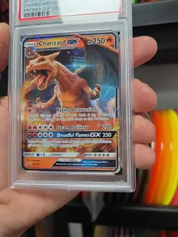 Pokemon TCG Charizard GX Detective Pikachu Promo SM195 PSA 9 MINT Graded Card - Image 4