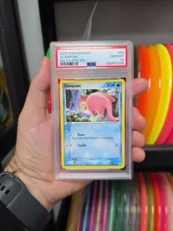 PSA 10 Gem Mint Slowpoke NON-HOLO #83 2005 Pokemon Ex Delta Species Tcg Card - Image 1