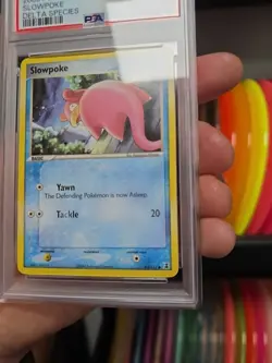 PSA 10 Gem Mint Slowpoke NON-HOLO #83 2005 Pokemon Ex Delta Species Tcg Card - Image 4