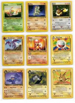 Pokemon WOTC Era Lot - Base Jungle Fossil Team Rocket Neo - Many Rares - Image 1