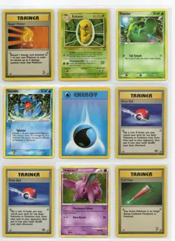 Pokemon Cards Lot Vintage Wotc Base Set 108 Cards - Image 3