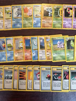 Pokemon TCG WOTC Vintage Base Set, Lot Of 61 (No Dupes) - Image 3
