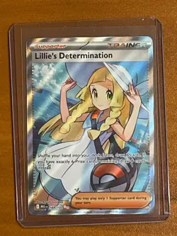 Mega Evolution Lillie's Determination 169/132 Holo Ultra Rare Pokemon TCG - Image 1