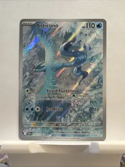 Pokemon TCG Articuno Journey Together 161/159 Near Mint Condition - Image 1