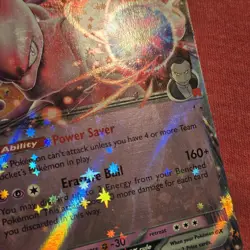 Pokemon Destined Rivals: Team Rocket's Mewtwo ex SVP216 Holo Rare Promo - NM - Image 2