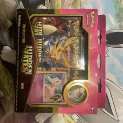 Pokemon MEW HIDDEN FATES Pin Collection Box *1st PRINT* RELEASED Before Set!! - Image 1