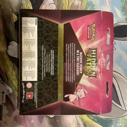 Pokemon MEW HIDDEN FATES Pin Collection Box *1st PRINT* RELEASED Before Set!! - Image 2