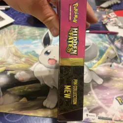Pokemon MEW HIDDEN FATES Pin Collection Box *1st PRINT* RELEASED Before Set!! - Image 3