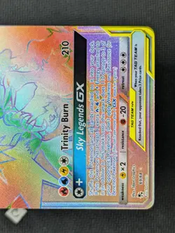 Moltres Zapdos Articuno GX 69/68 - Hidden Fates Rainbow Secret Rare Pokemon NM - Image 5