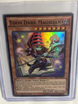 YUGIOH Toon Dark Magician TDIL-EN032 1st Edition - Image 1