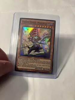 YUGIOH Toon Dark Magician TDIL-EN032 1st Edition - Image 3
