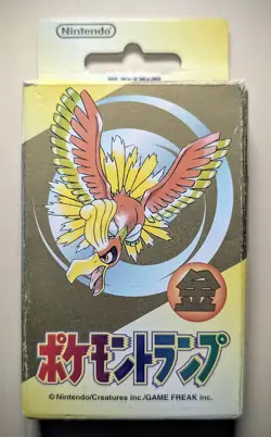 Pokemon Playing Cards Gold Ho-Oh 1999 Nintendo 54 Complete Cards - Image 1