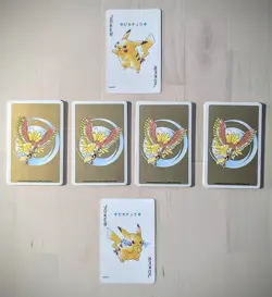 Pokemon Playing Cards Gold Ho-Oh 1999 Nintendo 54 Complete Cards - Image 3