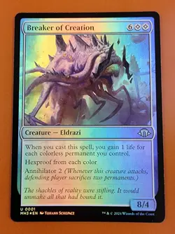 1x Breaker of Creation | FOIL | Modern Horizons 3 | MTG Magic Cards - Image 1