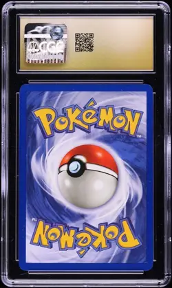 CGC Pristine 10 Machop 1st Edition Team Rocket 2000 Pokemon Card #59 - Image 2