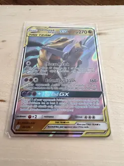 Pokemon TCG Garchomp & Giratina GX 146/236 Sm-Unified Minds Holo Card - Image 3
