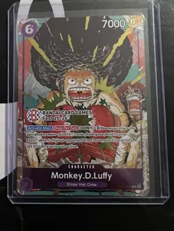 Monkey.D.Luffy (BANDAI Card Games Fest 25) OP07-073 One Piece Promotion Card - Image 1