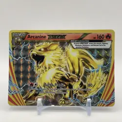 Pokemon TCG XY Arcanine Break Black Star Promo Card XY180 - Image 1