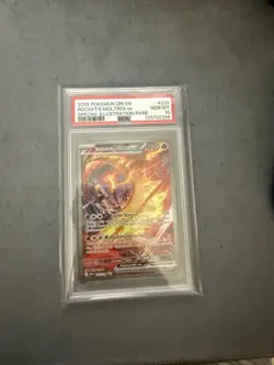 Pokemon TCG Team Rockets Moltres EX Destined Rivals Card 229/182 Gem MT PSA 10 - Image 1