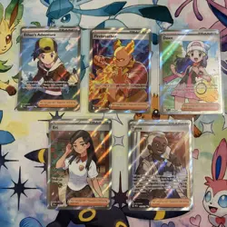 Pokemon TCG 10x Supporter Trainer Card Lot Full Art UR Modern Era NM No Dupes - Image 1