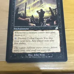 Lethal Vapors | Near Mint | Scourge #68 | Classic Magic (MTG) Card | French - Image 2