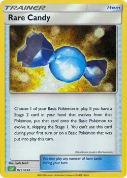 Rare Candy (CLV) 025 - Trading Card Game Classic (CL) - N/M Pokemon - Image 1