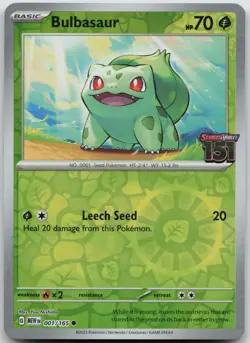 Bulbasaur - (Best Buy Exclusive) Promo Cards & Products 001/165 NM - Image 1