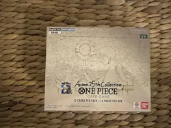 ONE PIECE CARD GAME: Extra Booster Anime 25th Collection Box EB02 English Ver. - Image 1