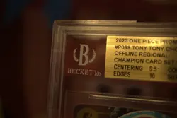 One Piece TONY TONY CHOPPER P-089 OFFLINE REGIONAL CHAMPION CARD VOL.2 BGS 9.5 - Image 3