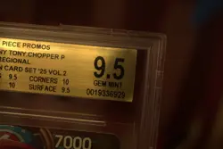 One Piece TONY TONY CHOPPER P-089 OFFLINE REGIONAL CHAMPION CARD VOL.2 BGS 9.5 - Image 4