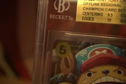 One Piece TONY TONY CHOPPER P-089 OFFLINE REGIONAL CHAMPION CARD VOL.2 BGS 9.5 - Image 5