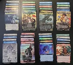 MTG Final Fantasy Lot#6 - 40+ FF Cards Mixed Pack - Rares, Holos, Borderless - Image 1